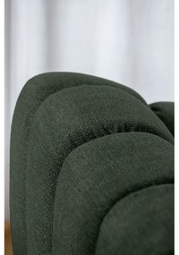 Тъмнозелен ъглов диван (десен ъгъл/L форма) Shell – Miuform