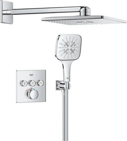 Grohtherm SmartControl 310 Cube, душ система с 3 извода