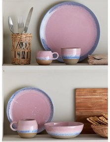 Светлорозова глинена чиния ø 20 cm Paula – Bloomingville