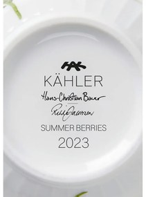 Бяла порцеланова чаша 330 ml Hammershøi Summer – Kähler Design