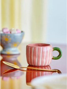 Розова керамична детска чаша 110 ml Nini – Bloomingville