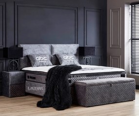 Тапицирано легло Вавилон с повдигащ механизъм и матрак 160/200 см