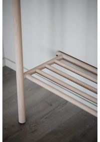 Комплект за антре от дъбова дървесина в естествен цвят Milford - Rowico