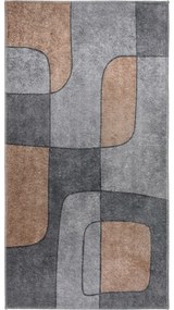 Сив миещ се килим 160x230 cm - Vitaus