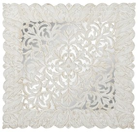 Декорация за стена DKD Home Decor Огледало Дървен MDF (120 x 2 x 120 cm)