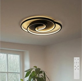 Brilagi - LED димируемо таванно осветително тяло VELO LED/70W/230V 38x47,8 cm + дистанционно управление