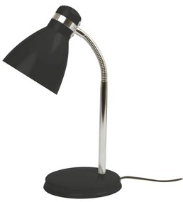 Черна настолна лампа Study - Leitmotiv