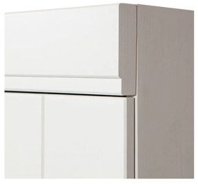 Гардероб от бял бор 77x175 cm Connect - WOOOD