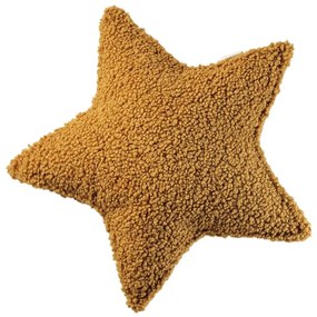 Кафява детска възглавница за диван от букле Star – Wigiwama