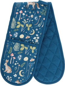 Памучена двойна кухненска ръкавица Enchanted Twilight Animals – Catherine Lansfield
