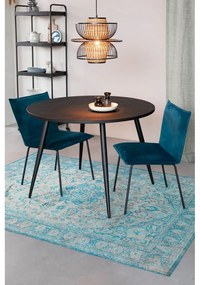 Кръгла маса за хранене от тиково дърво ø 110 cm Mo - White Label