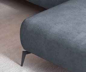 Ъглов диван Санур-сив-десен