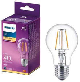 LED Крушка VINTAGE Philips A60 E27/4,3W/230V 2700K