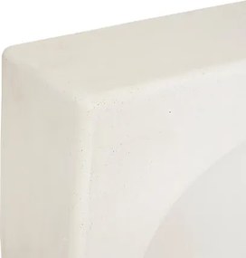 Органичен рафт за стена atmosphera Chesni, MDF, Бял, 79,5x18x122 см