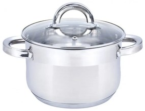 Тенджера с капак SAPIR SP 1210, Mногослойно дъно, Pодходяща за индукция, инокс, висококачествена - 26 cm / 7.7 L