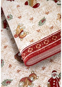 Червена пътека с коледен мотив със смес от памук 80x200 cm Toy's Delight Red Christmas – Villeroy&amp;Boch