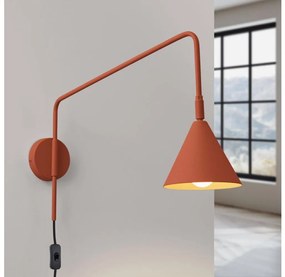 Sollux SL.1701 - Аплик NOX 1xE14/10W/230V оранжев