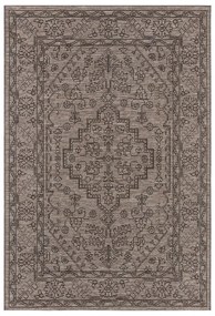 Сиво-кафяв килим на открито , 140 x 200 cm Tyros - NORTHRUGS