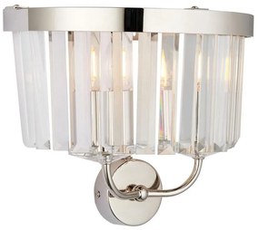 Endon 106448 - Стенно осветително тяло CHESTERFIELD 2xE14/6W/230V лъскав хром