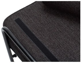 Кафяв стол за отдих с възглавница Pipe - Hübsch