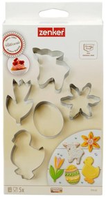 Комплект от 5 великденски пролетни перфоратора - Zenker
