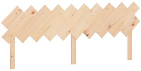 819240 vidaXL Горна табла за легло, 196x3x80,5 см, бор масив