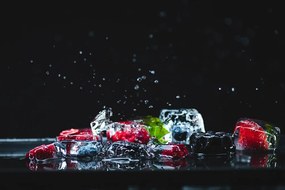 Фототапет – Плодови ледени кубчета
