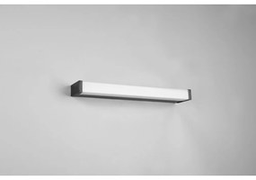 Матово черно LED осветление за стена (дължина 42 см) Fabio - Trio