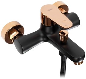 Смесител за вана REA Mild Black Rose Gold