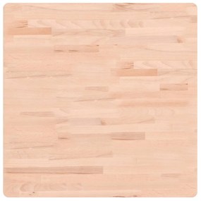 355957 vidaXL Плот за маса 70x70x2,5 см квадратен масивен бук