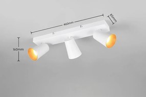 Бял прожектор ø 8 cm Sharp – Trio