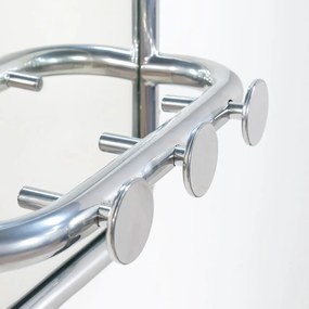 Метален панел за окачване сребърен Retro – Spinder Design