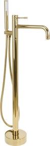 Cмесител-свободно стоящ Rea Lungo Diamond Gold