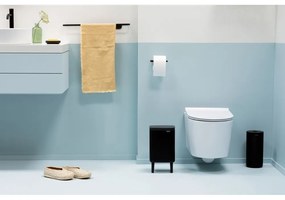 Матово черно стоманено кошче за боклук 4 l Bo Hi – Brabantia