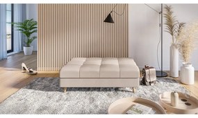 Кремава табуретка за крака Ariella - Ropez