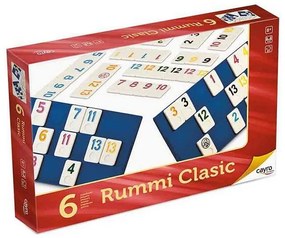 Настолна игра Rummi Classic Cayro (ES-PT-EN-FR-IT-DE) (ES-PT-EN-FR-IT-GR) (35 x 26 x 6 cm)