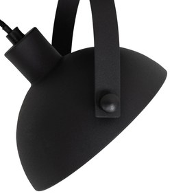 Индустриален плафон черен със злато 15 см регулируем - Magnax