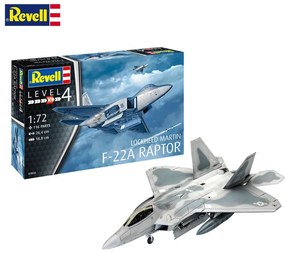 Revell - Сглобяем модел Самолет Локхиит Martin F-22A Raptor R03858