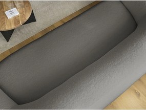 Сив диван от прежда с примки от букле 193 cm Elina – Bobochic Paris