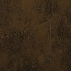 Кафяво кресло от изкуствена кожа Lofty Lilly – Miuform