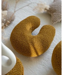 Кафява детска възглавница за диван от букле U – Wigiwama