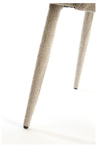 Светлосив трапезен стол Djeslin – Light &amp; Living