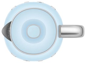 Светлосиня електрическа кана от неръждаема стомана 800 ml Retro Style – SMEG