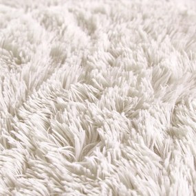 Бяло спално бельо за двойно легло от микроплюш 200x200 cm Cuddly - Catherine Lansfield