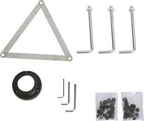 Класически външен фенер тъмнозелен 235 см 2 светлини IP44 - Berta