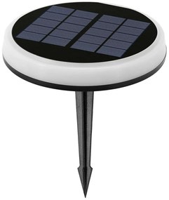 Aigostar - LED Соларна лампа LED/0,6W/2V 16,5 см 3200K/400K/6500K IP65 черен