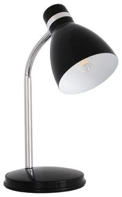 Kanlux 7561 - Настолна лампа ZARA 1xE14/40W/230V черна