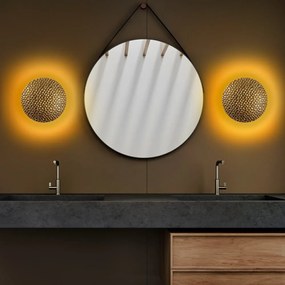LED стенна лампа в златист цвят ø 21 cm Yosma – Opviq lights