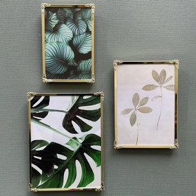 Метална стояща/висяща рамка в златисто 16x21 cm Decora – Zilverstad
