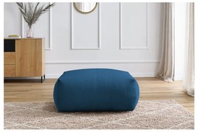 Тъмносиня табуретка от рипсено кадифе Voltaire – Bobochic Paris